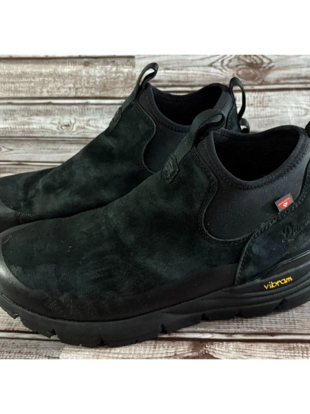 Danner Arctic 600 Chelsea 5" 200g boots size 11 color black primaloft